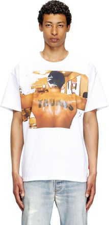 Diesel T-shirt with graphic print - T-Shirts - Unisex - White