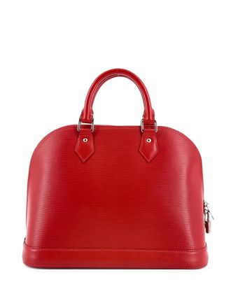 Louis Vuitton Alma Handbag Epi Leather PM satchel - Rood