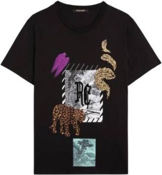 Roberto Cavalli Avalon E Graphic Print Slim Fit T-Shirt, Size Small