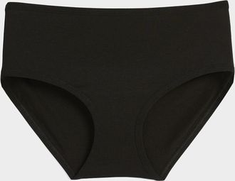 Miiyu Womens Elastic-trim stretch Hipster Panties Organic cotton & TENCEL TM modal