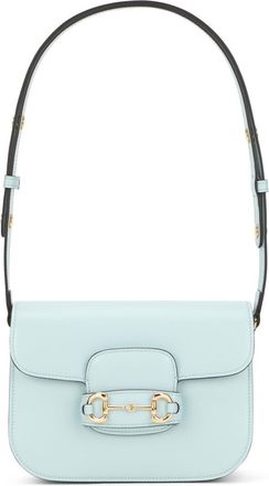 Gucci Light Blue Horsebit 1955 small shoulder bag