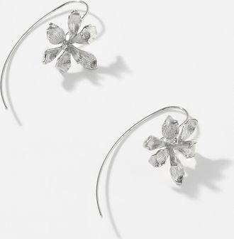 Simons Womens Delicate flower earrings