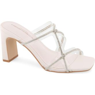 Christian Siriano Foxay Slide Sandal in Heavenly Pink at Nordstrom, Size 6.5