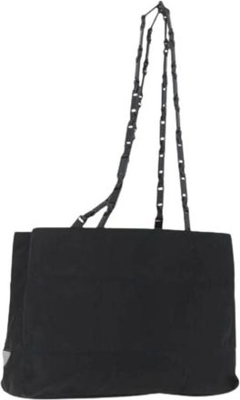 Prada Pre-owned Tote Bags, female, Black, Size: ONE SIZE Pre-owned Tote Bag