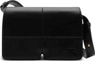 Burberry Calf Leather Equestrian Knight Snip Shoulder Bag