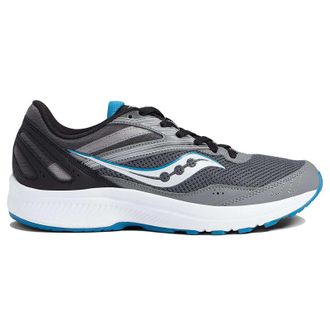 Saucony Cohesion 15 Textile Synthetic Mens Lace Up Trainers - Charcoal Topaz - Size:UK 10.5