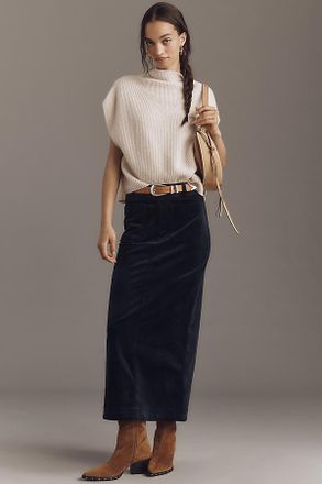 Maeve The Colette Corduroy Maxi Skirt by Maeve