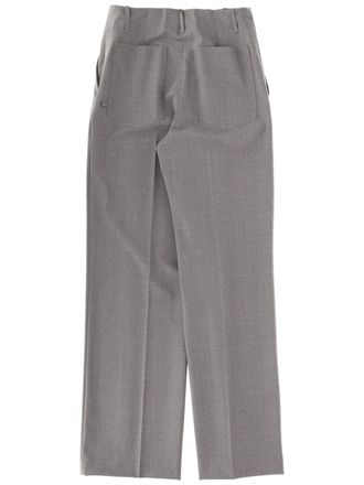 Circus Hotel Virgin Wool Trousers - Gray