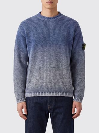 Stone Island Pullover in cotone sfumato