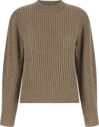 Brunello Cucinelli Beige Cashmere Womens Cardigan