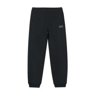 Moncler Logo Cotton Fleece Joggers - male - Moncler - Sweatpants - Black - XL - Trousers