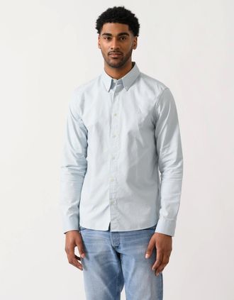 Belstaff Mens Belstaff Mens Street Shirt - Sky Blue - Size: 38/Regular