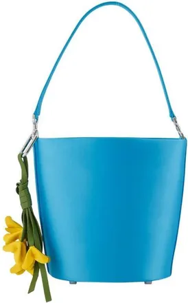 Self Portrait Self-Portrait Synthetic Bucket Bag Blue