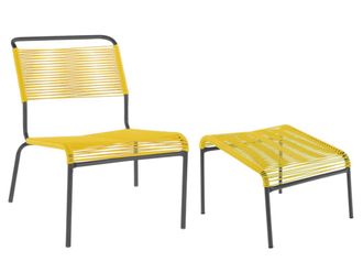 Schubiger M&ouml;bel Lounger + Hocker S&auml;ntis