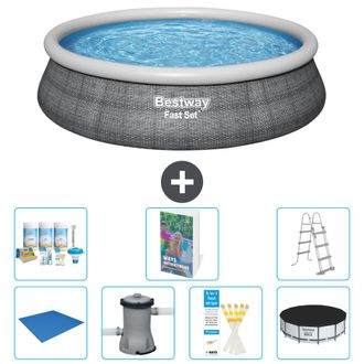 Bestway Piscina Bestway Fast Set Redonda - 457x107 Cm - 8-piezas S425