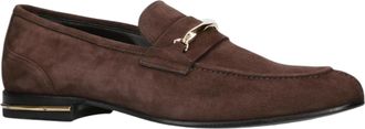 Bally Genos 6304149 Mens Ebano Suede Leather Loafers