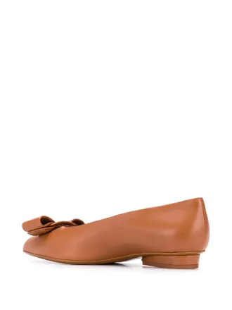 Ferragamo Ballet Flat - Brown