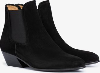 Pedro Garcia Black suede flat boot| Hela | Fall winter 26 |