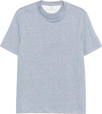 Brunello Cucinelli Straight Hem Cotton T-shirt