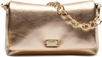 Frances Valentine Small Effie Leather Crossbody Bag in Platino at Nordstrom