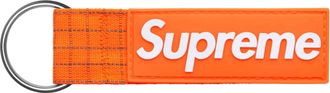 SUPREME Ripstop Keychain SS24 Orange SUP-SS24-2666