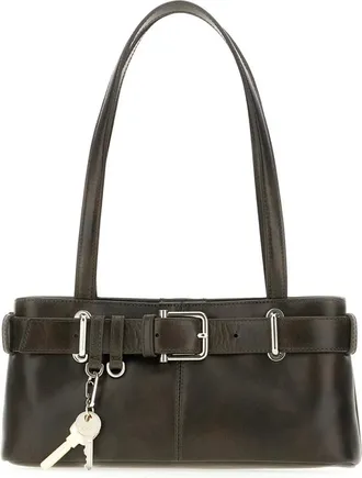 Osoi Shoulder Bags, female, Brown, Size: ONE SIZE Shoulder Brocle Mini