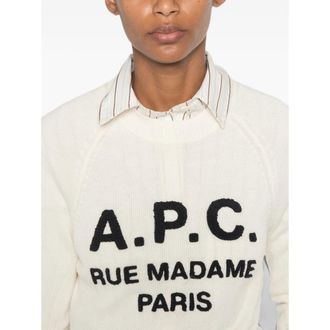 A.P.C. Rue Madame Sweater - White