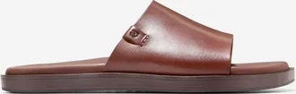 Cole Haan Mens Grand Neoclassic Single Strap Sandals - Brown Size 10