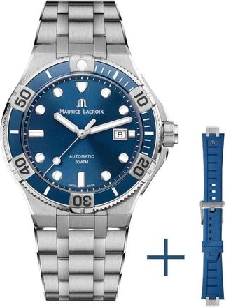 Maurice Lacroix Aikon Venturer - Heren - Horloges - Blauw - ONE Size - Accessoires