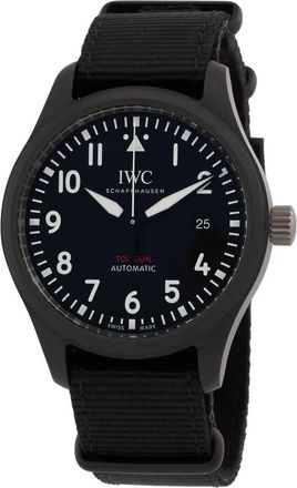 IWC Pilots 41 Automatic Black Dial Mens Watch IW3269-06