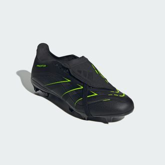 adidas adidas Performance Unisex Predator League Fold-Over Tongue Firm/Multi-Ground Boots - Black - Size UK 11.5