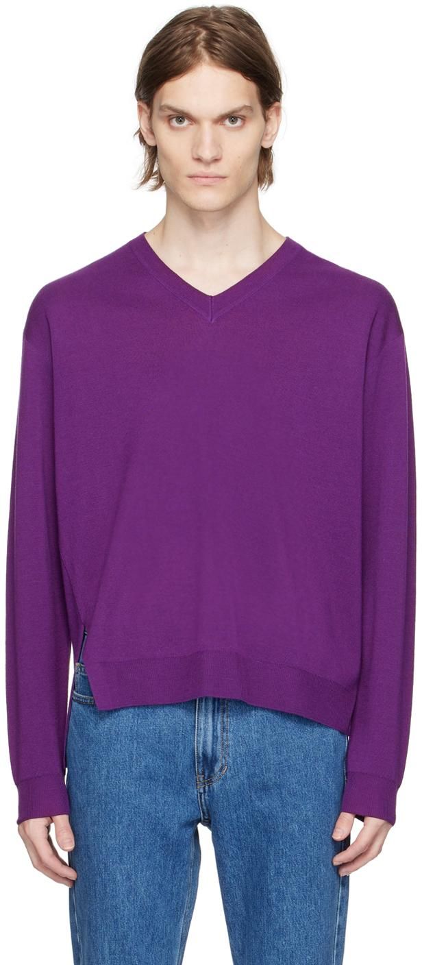 IRO Automne Crew Neck Sweater cheapest XS Purple