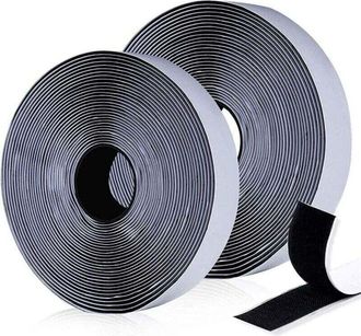 OEM Cinta Autoadhesiva De Velcro, 10 M X 20 Mm, Para Marcos De Fotos, Proyectos De Bricolaje Y Mosquiteras