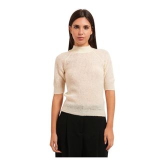 HUGO BOSS Mujer, Jerseys, Beige, Talla: L