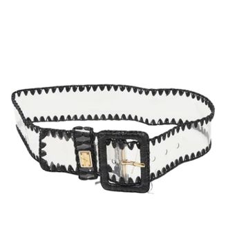 Dolce & Gabbana Pre-owned Fabric belts - female - Dolce & Gabbana Pre-owned - Vintage Belts - White - ONE SIZE - Pre-owned