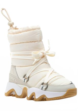 Sorel Womens Kinetic Impact Nxt Boot In Chalk, Sea Salt