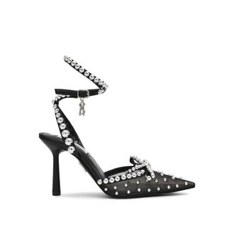 Steve Madden Womens Val Heel Black Heels - Size UK 4