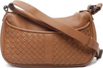 Bottega Veneta Borsa a spalla Intrecciato 2000-2020 - Marrone