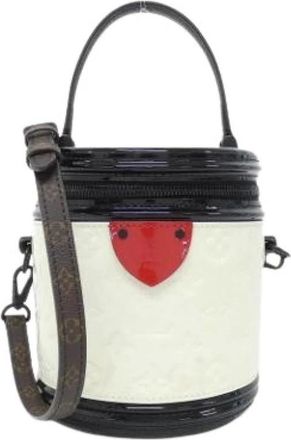 Louis Vuitton Pre-owned Bucket Bags, female, White, Size: ONE SIZE Pre-owned Vintage Bucket Bag