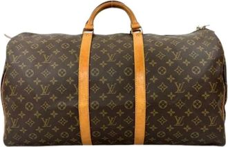 Louis Vuitton Pre-owned Weekend Bags, female, Brown, Size: ONE SIZE Pre-owned Weekend Bag
