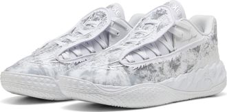 Puma Scarpe da basket MB.05 Lo Team unisex, Accessori, Bianco, 49.5