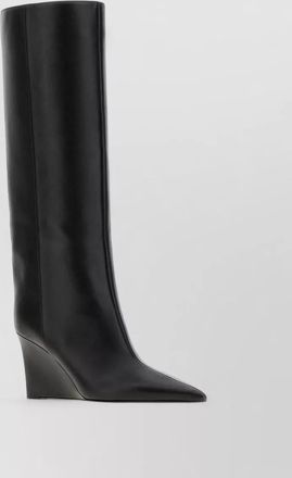 Jimmy Choo London leather knee-high boots
