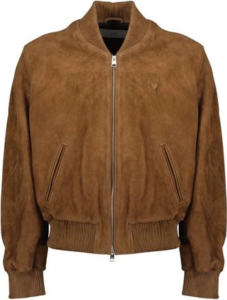 Ami De Coeur Borduur Cap - Heren - Bomber jackets - Zwart - M - Nylon - Jassen