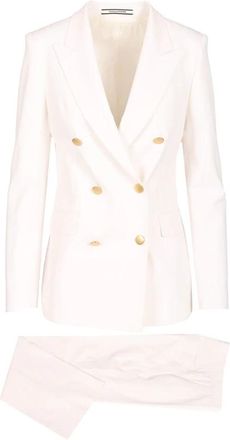 Tagliatore Parigi Two-piece Suit - Dames - Blazers - Wit - M - Wol - Jassen