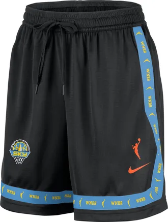Nike Chicago Sky Nike Womens Crossover WNBA Shorts in Black | IQ3663-010