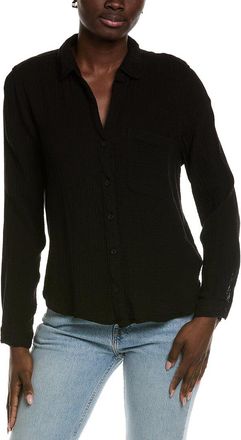 Bella Dahl Rounded Hem Button Down Shirt