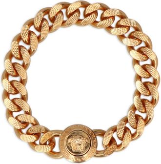 Versace Medusa chain bracelet - men - Gold Plated Metal - L
