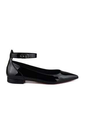 Christian Louboutin Lock ballerinas Zwart