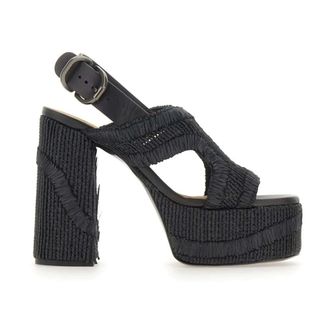 Castaner High Heel Sandals, female, Black, Size: 10 US Francina Sandals