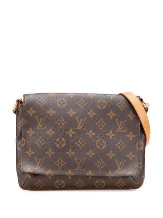 Louis Vuitton 2002 Monogram Musette Tango Long Strap crossbody bag - women - Canvas/Leather - One Size - Brown